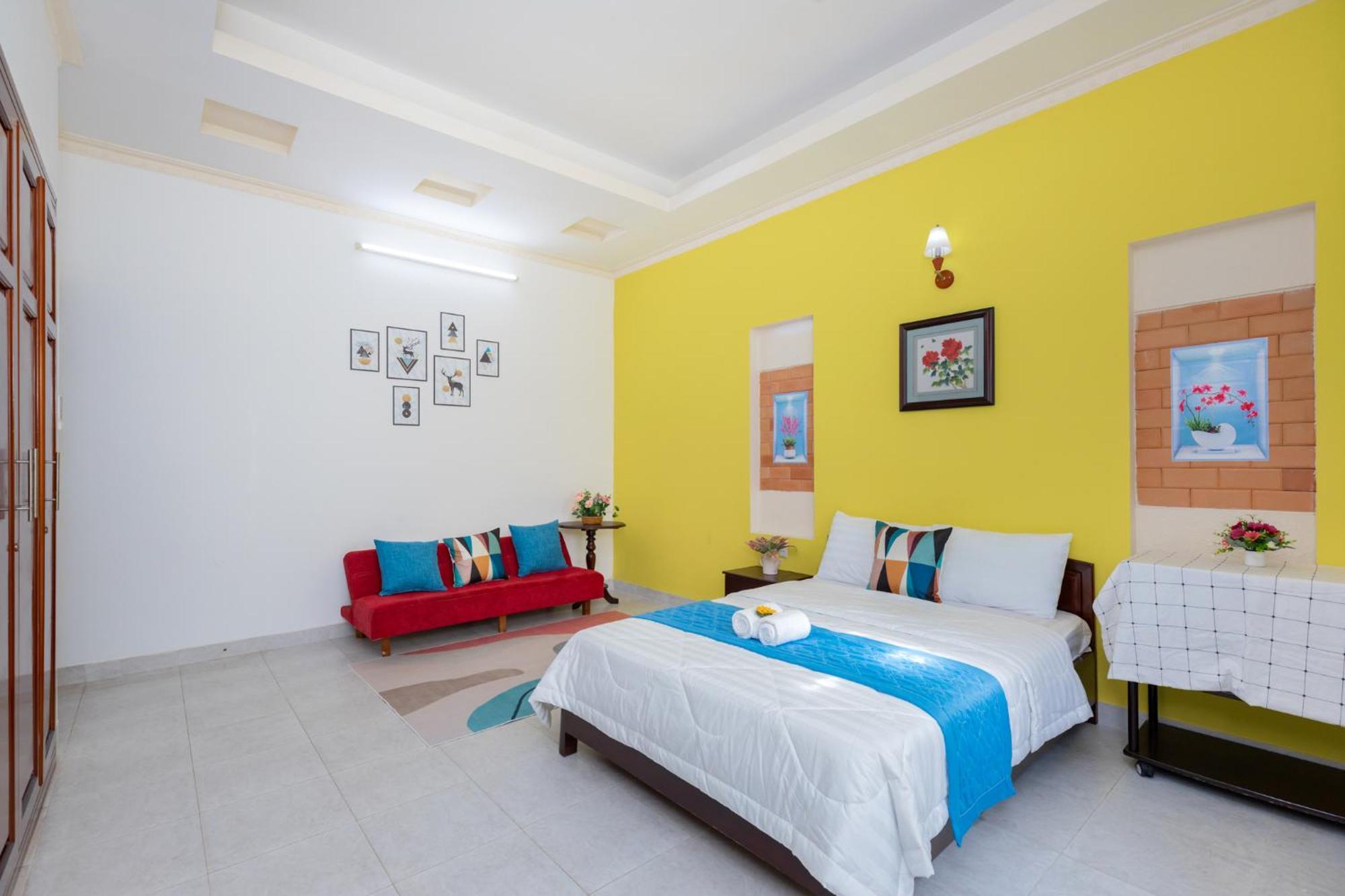 Villa Ho Boi 47 - Gan Bien Bai Sau - Phong Khach Co May Lanh Vung Tau Esterno foto