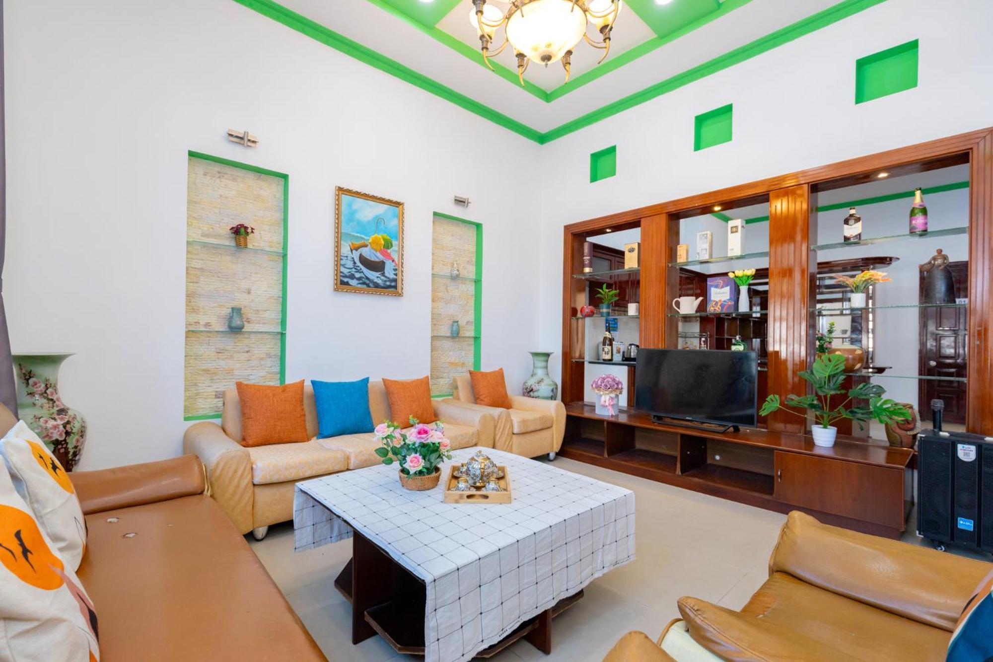 Villa Ho Boi 47 - Gan Bien Bai Sau - Phong Khach Co May Lanh Vung Tau Esterno foto