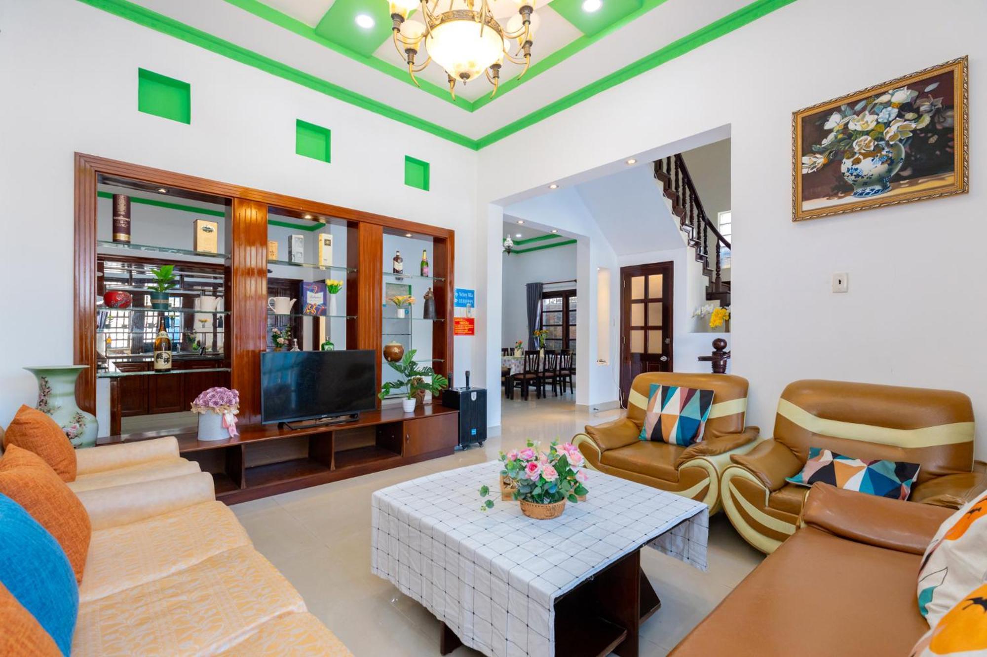 Villa Ho Boi 47 - Gan Bien Bai Sau - Phong Khach Co May Lanh Vung Tau Esterno foto